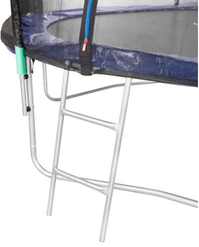 Trampolína Skipjump GS12, 366 cm, vonkajšia sieť, rebrík