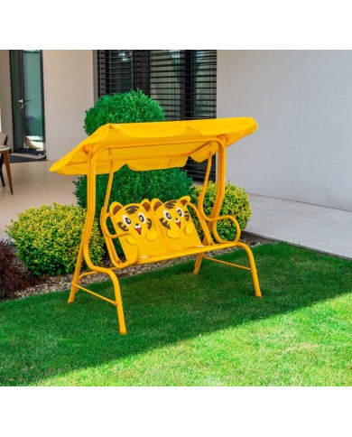 Hojdačka LEQ SANDIA Tigre, detská, 115x75x110 cm, tiger