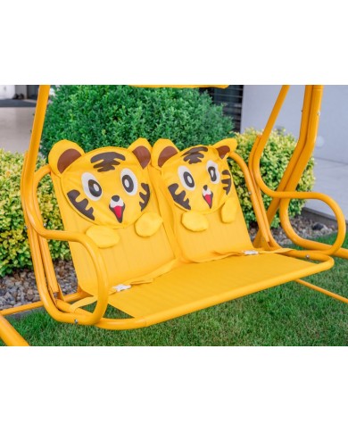 Hojdačka LEQ SANDIA Tigre, detská, 115x75x110 cm, tiger