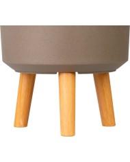 Kvetináč Strend Pro, farba Kávový prášok, 24,5x24,5x31 cm