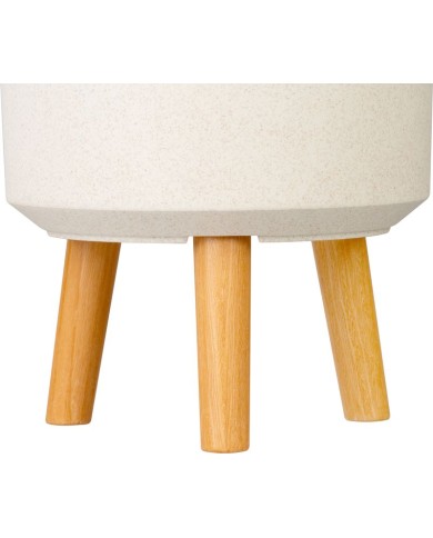 Kvetináč Strend Pro, farba White Weath Finish, 24,5x24,5x31 cm