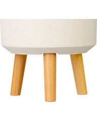 Kvetináč Strend Pro, farba White Weath Finish, 24,5x24,5x31 cm