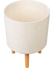 Kvetináč Strend Pro, farba White Weath Finish, 30x30x37 cm