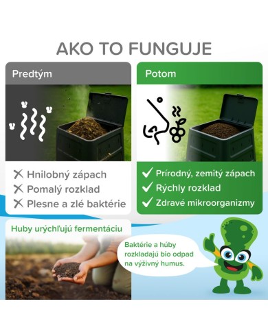 Aktivátor Mr.Bacteria No.4, do kompostu, 500 g