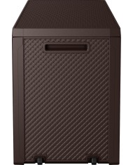 Box Keter EMILY 277 L, úložný, hnedý