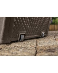 Box Keter EMILY 277 L, úložný, hnedý