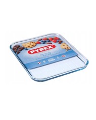 Forma /podnos/ na pečenie, viacúčelová, 32x26x2cm, sklo číre PYREX