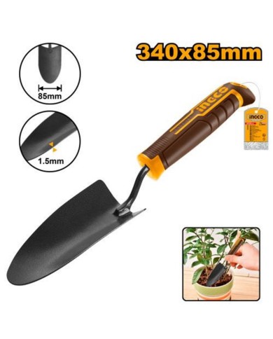 Lopatka záhradná široká na sadenie 340x85mm INGCO KLC