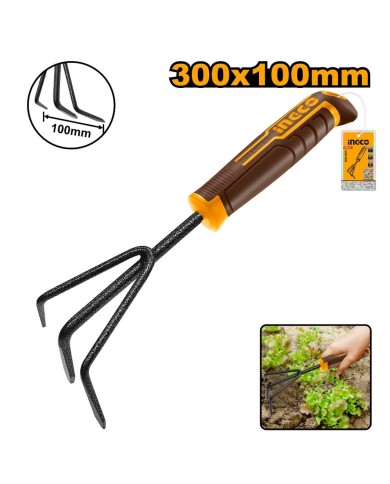 Kyprič záhradný 3 zuby 300x100mm INGCO KLC