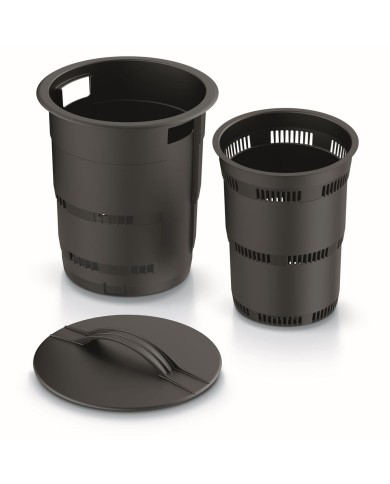 Kompostér podzemný COMBIOSIL 25 cm, 11L čierny