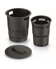 Kompostér podzemný COMBIOSIL 25 cm, 11L čierny
