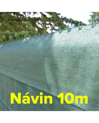 Sieť tieniaca zelená 1,5x10 m HDPE 230g/90% GARDENKUS KLC