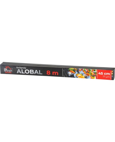 Alobal MagicHome 45 cm, L-8 m, 17 µm, hliníkový, grilovací, EXTRA STRONG