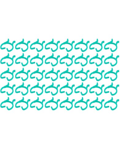 Upínacia spona Strend Pro Garden, 28x24 mm, bal. 40 ks