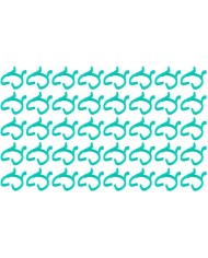 Upínacia spona Strend Pro Garden, 28x24 mm, bal. 40 ks