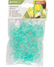 Upínacia spona Strend Pro Garden, 28x24 mm, bal. 40 ks