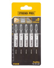 List do priamočiarej píly Strend Pro T101B 100 mm, 10z, na drevo, bal. 5 ks