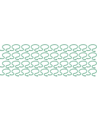 Upínacia spona Strend Pro Garden, 57x40 mm, bal. 40 ks