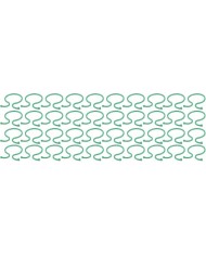 Upínacia spona Strend Pro Garden, 57x40 mm, bal. 40 ks