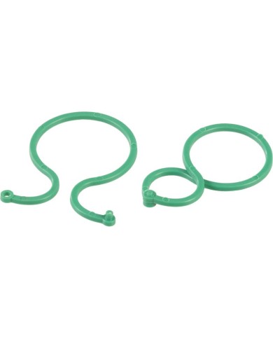 Upínacia spona Strend Pro Garden, 57x40 mm, bal. 40 ks