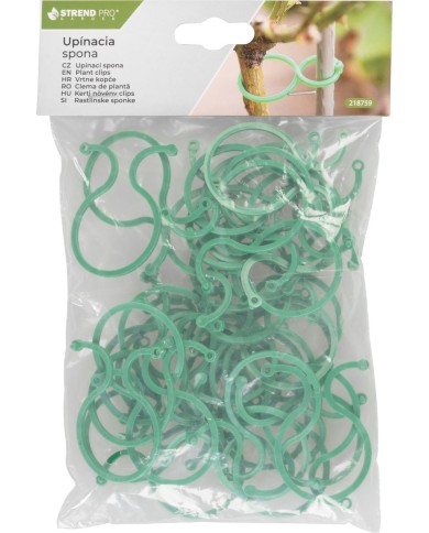 Upínacia spona Strend Pro Garden, 57x40 mm, bal. 40 ks