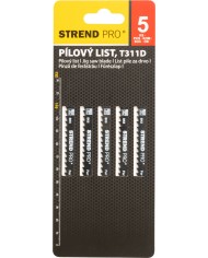 List do priamočiarej píly Strend Pro T311D 132 mm, 6z, na drevo, bal. 5 ks