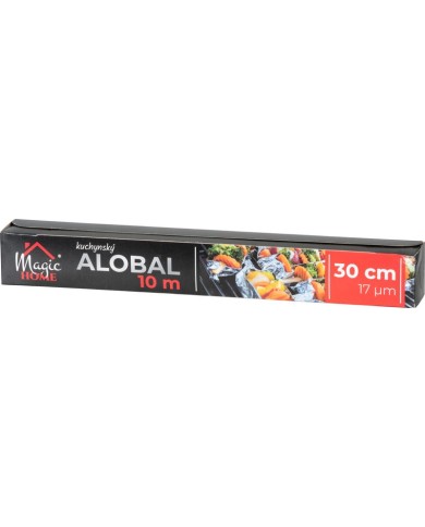 Alobal MagicHome 30 cm, L-10 m, 17 µm, hliníkový, grilovací, EXTRA STRONG