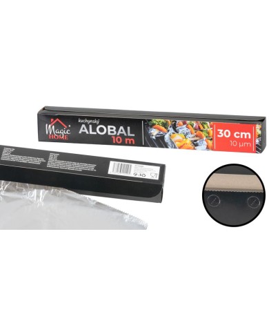 Alobal MagicHome 30 cm, L-10 m, 10 µm, hliníkový