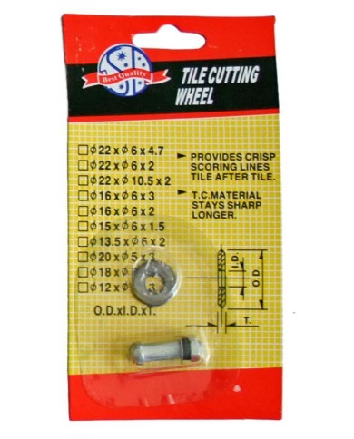 Koliesko MW1515 (15x6 mm), náhradné, pre rezač dlažby MT312A/316A/320A/324A