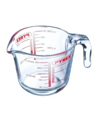 Odmerka 0,25L, 9x8cm, sklo číre PYREX