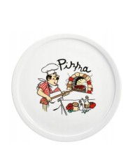 Tanier na pizzu 30 cm porcelán