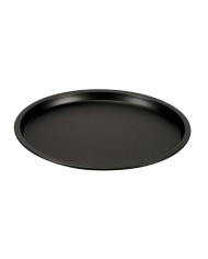 Plech/forma na pizzu okrúhla 37x3cm, nepriľnavý povrch, čierna GARDENIA