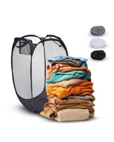 Kôš na prádlo/hračky skladací 80 l mix