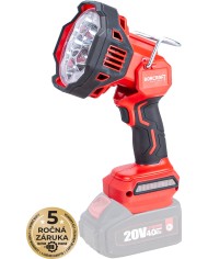 Reflektor Worcraft CLED-S20Li-30WB ShareSYS, 20V Li-ion, ručný, 30 W, 800/1500/2500 lm