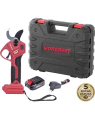 Nožnice Worcraft CSC-S20LiBAM ShareSYS, 20V Li-Ion, záhradné, akumulátorové, na konáre, cut.30 mm, SET v kufri