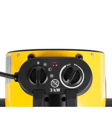 Ohrievač Strend Pro BGP1912-30, max. 3 kW, elektrický, funkcia ventilátora