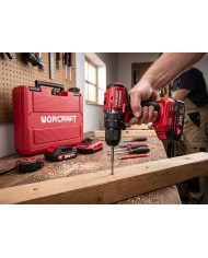 Skrutkovač Worcraft CHD-S20LiBCM ShareSYS, 20V, 60Nm, 2x Li-ion 2 Ah, 1x nabíjačka, bezuhlíkový, SET
