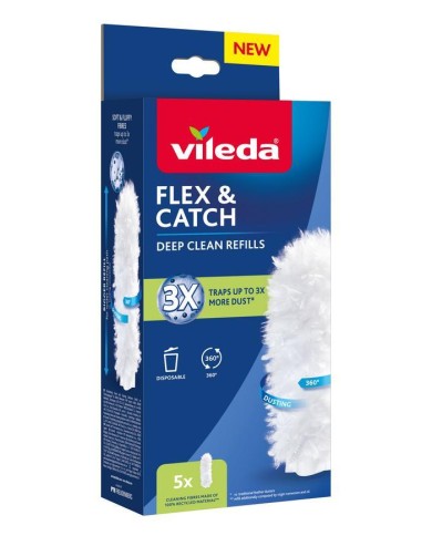 Prachovka Vileda Flex&Catch, náhrada, bal. 5 ks