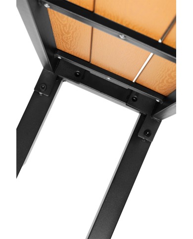 Set GARDIVA záhradný, stôl 118x58x75,5 cm, 2x lavička 108x25x45 cm