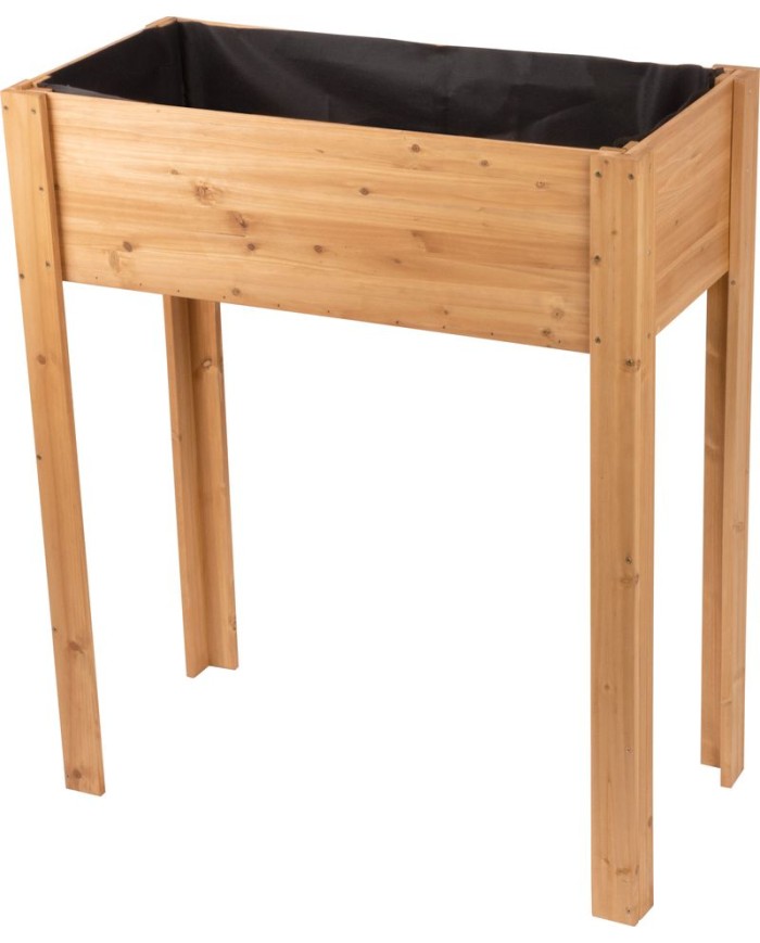 Záhon Strend Pro Garden, 84x40x98 cm, drevo, vyvýšený, s nohami