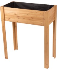 Záhon Strend Pro Garden, 84x40x98 cm, drevo, vyvýšený, s nohami