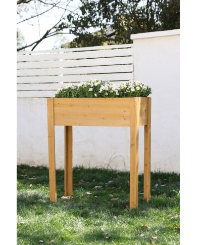 Záhon Strend Pro Garden, 84x40x98 cm, drevo, vyvýšený, s nohami