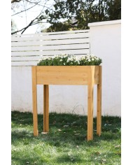 Záhon Strend Pro Garden, 84x40x98 cm, drevo, vyvýšený, s nohami