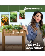 Záhon Strend Pro Garden, 84x40x98 cm, drevo, vyvýšený, s nohami