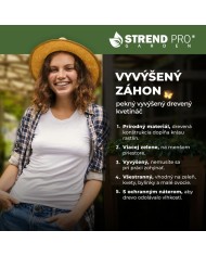 Záhon Strend Pro Garden, 84x40x98 cm, drevo, vyvýšený, s nohami