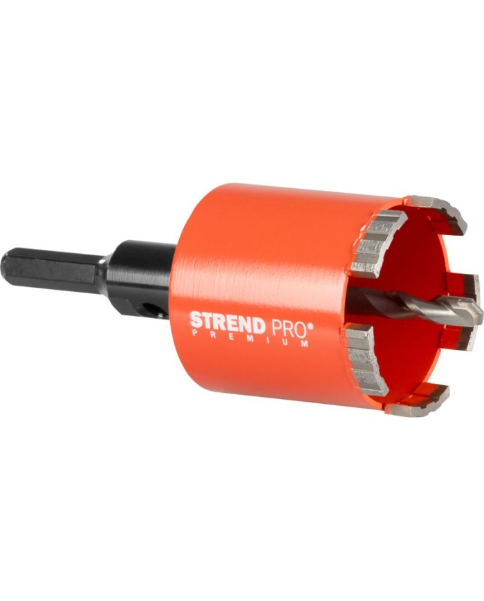 Vykružovač Strend Pro Premium, 68x68 mm, závit M16, 5 zubov, korunka, vyrezávač