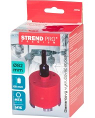 Vykružovač Strend Pro Premium, 82x68 mm, závit M16, 5 zubov, korunka, vyrezávač