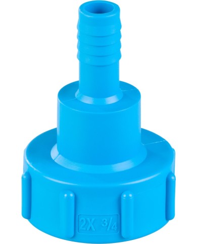 Redukcia Strend Pro, na IBC nádrž, 3/4", 19 mm, hadicový výstup, PVC