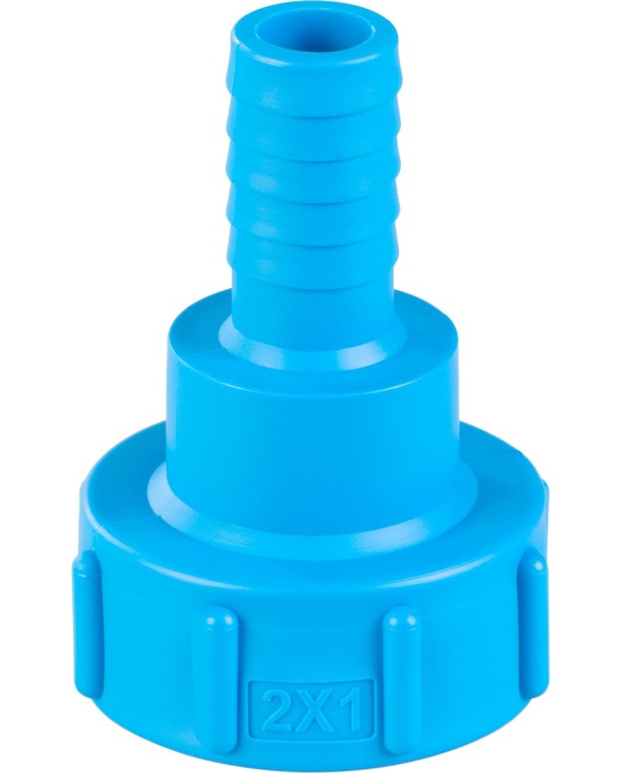 Redukcia Strend Pro, na IBC nádrž, 1", 25 mm, hadicový výstup, PVC