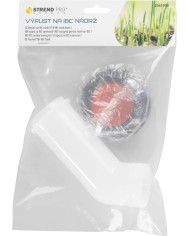Výpust Strend Pro, predĺžovací, 45 mm, na IBC nádrž, PVC